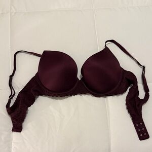 Aerie Deep Burgundy Lace Bra